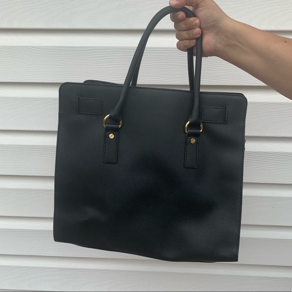 Black Michael Kors Hamilton purse ( factory bag) - Picture 6 of 8